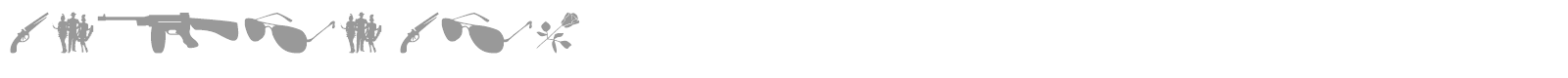 Mafia Mix font preview